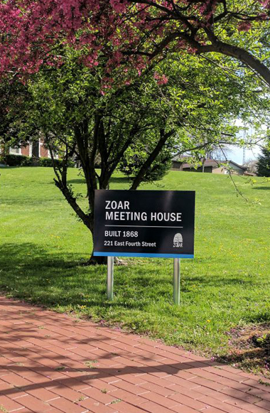 Ohio Historical Society Zoar Meeting House