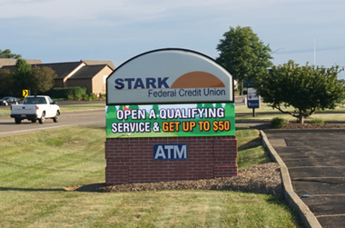 Stark Federal Credit Union Monument