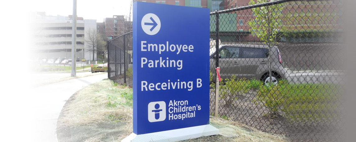 Akron Childrens Directional akerssigns