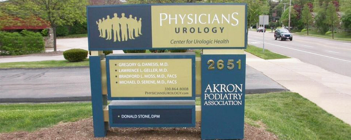 Pysicians Urology akerssigns led signs