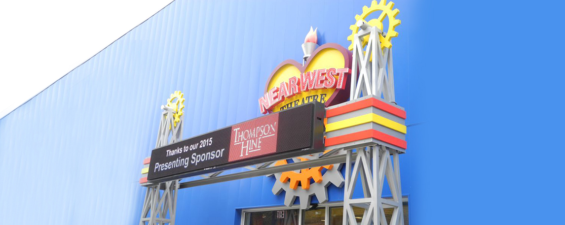 Near West Theatre - By Akers Signs
