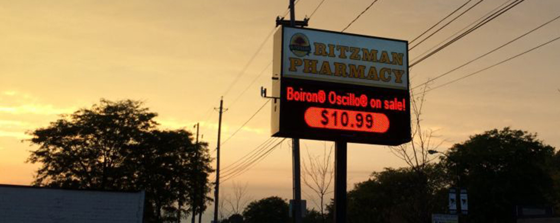 Ritzman Pharmacy - By Akers Signs