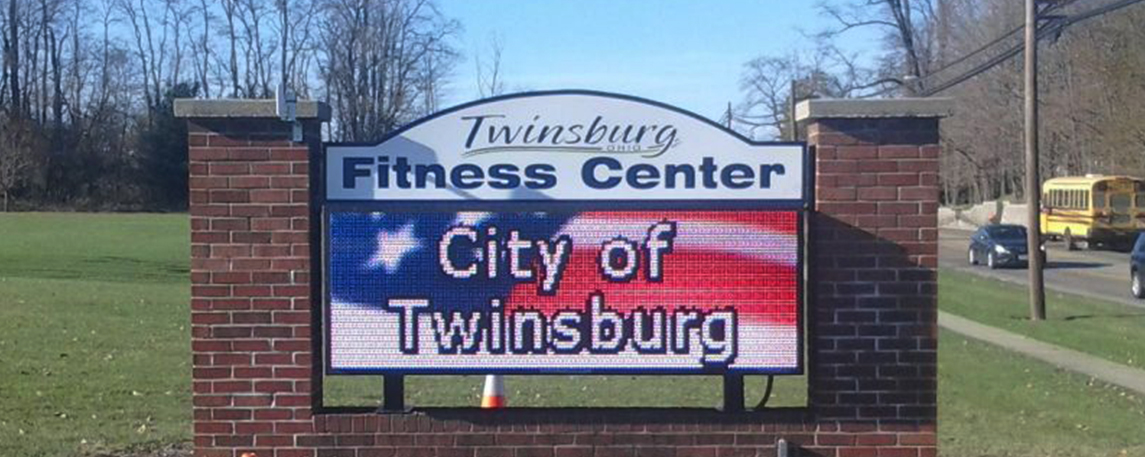 Twinsburg City Fitness Center akerssigns