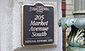 FIRST-LADIES-NATIONAL-LIBRARY-ADDRESS-MARKER-CAST-BRONZE
